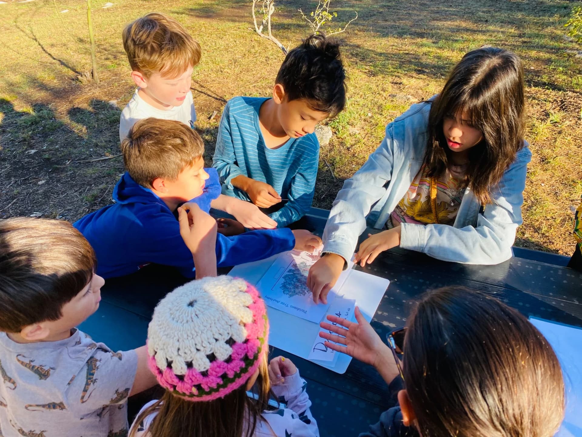 Students collaborating at Austin Micro School